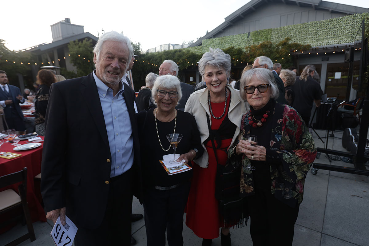 Alan Unger, Grace Hughes, Ruby Unger, and Suzie Pollack