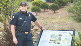Mill Valley Fire Department Battalion Chief Scott Barnes