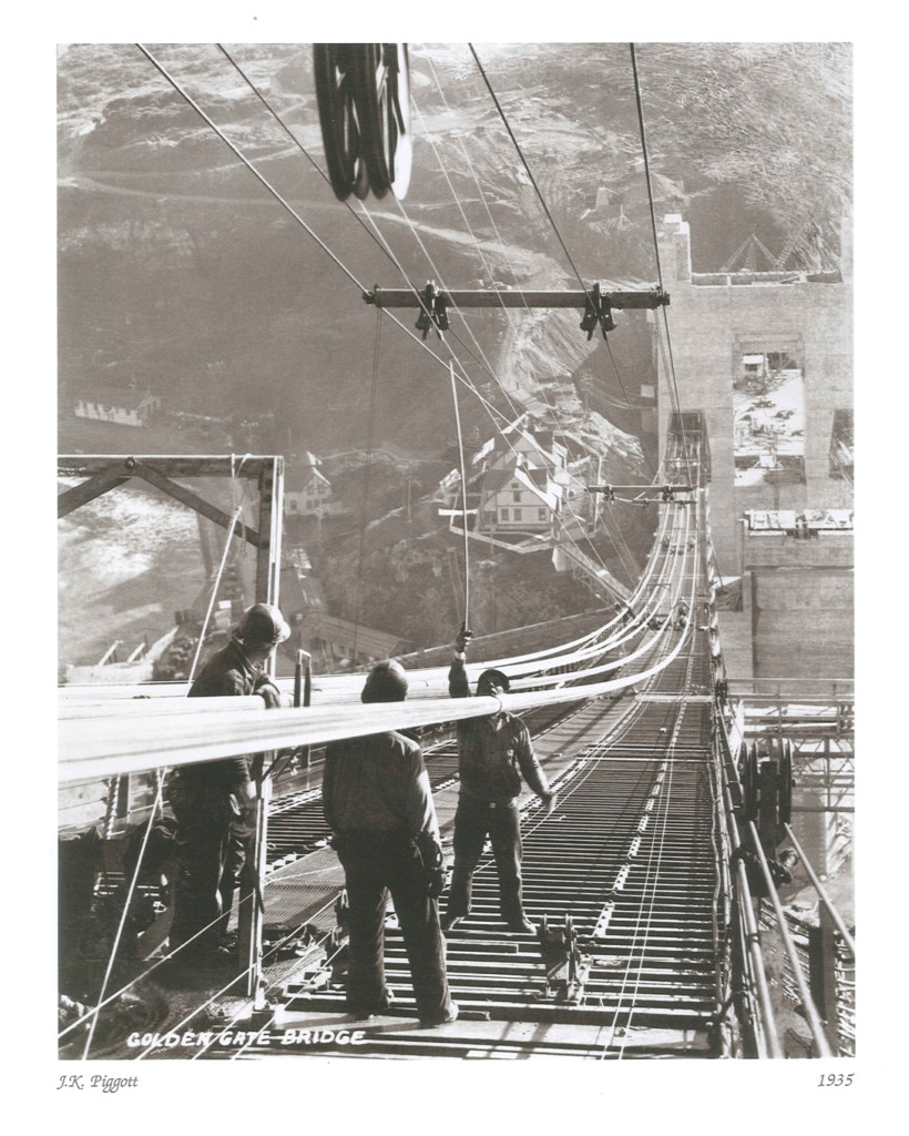 Golden Gate Bridge suspension