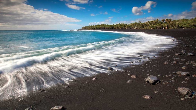Where to Go in Hawaii This Spring: Kauai, Marin Magazine, Local Getaways, Pohoiki Black Sand Beach