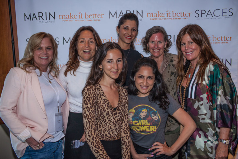 Marin Magazine's Celebrating Women Party, Krista Knable, Lucy Pecora, Suzanne Lettrick, Nooshin Behroyan, Nurit Raphael, Susan Noyes and Betsy Murphy