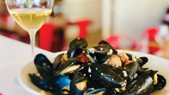 Mussels in the style of Marseilles to celebrate Bastille Day