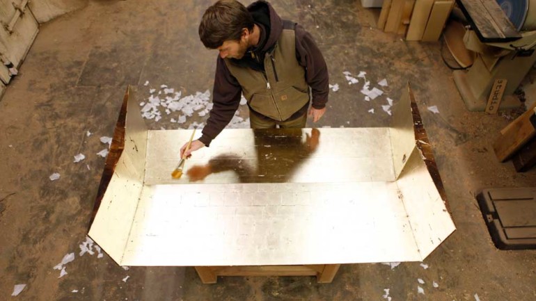 41-year-old Bay Area furniture maker Florian Roeper