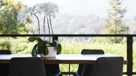 Mill Valley home renovation offers dining with a view.