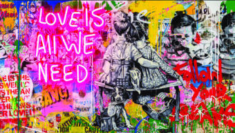 Mr. Brainwash Love is All We Need