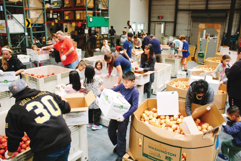 Marin warehouse volunteer gives back
