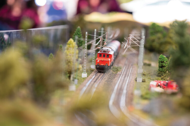 model of a train