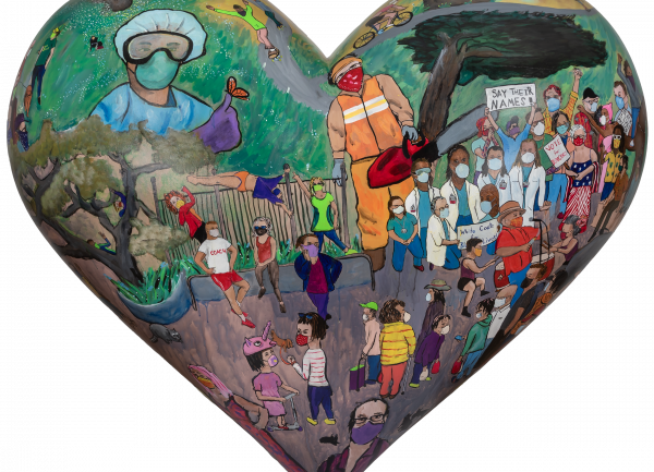 Hearts in San Francisco 2021, "What We Do For Love" by Kaytea Petro, Bay Area Activities, Marin Magazine