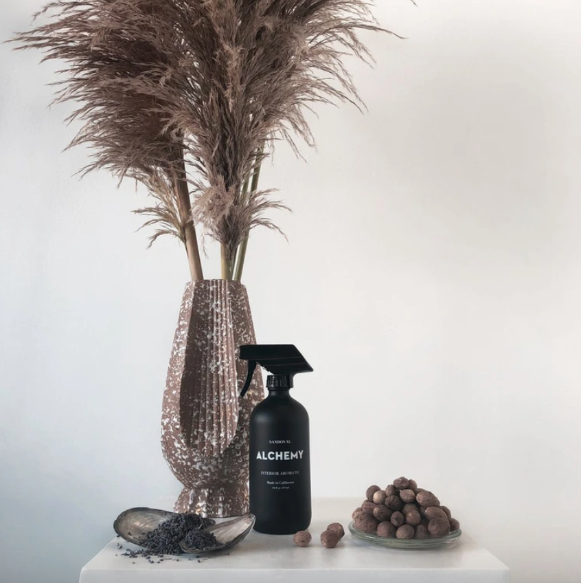Sandoval Alchemy Aromatic Spray, Prevalent Projects, Domestic Decor, Marin Magazine