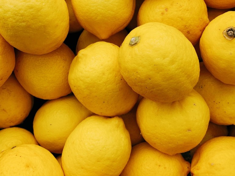 lemons, a detox food