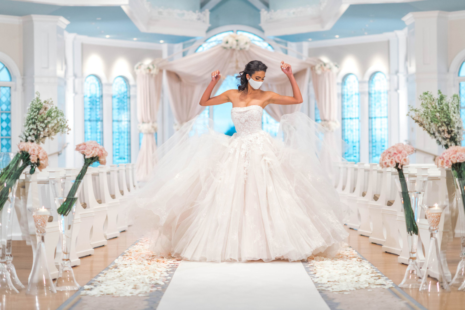 The Disney Fairy Tale Weddings Collection by Disney and Allure Bridals features 21 new wedding dresses, each a nod to one of Disney's most iconic princesses through the years.