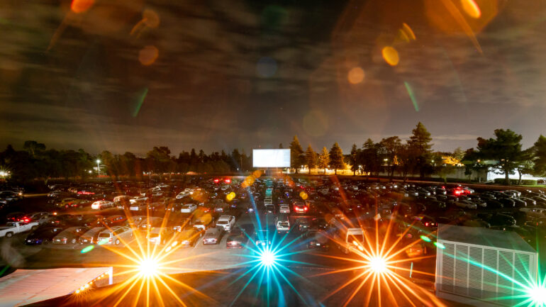 Frameline drive in movie