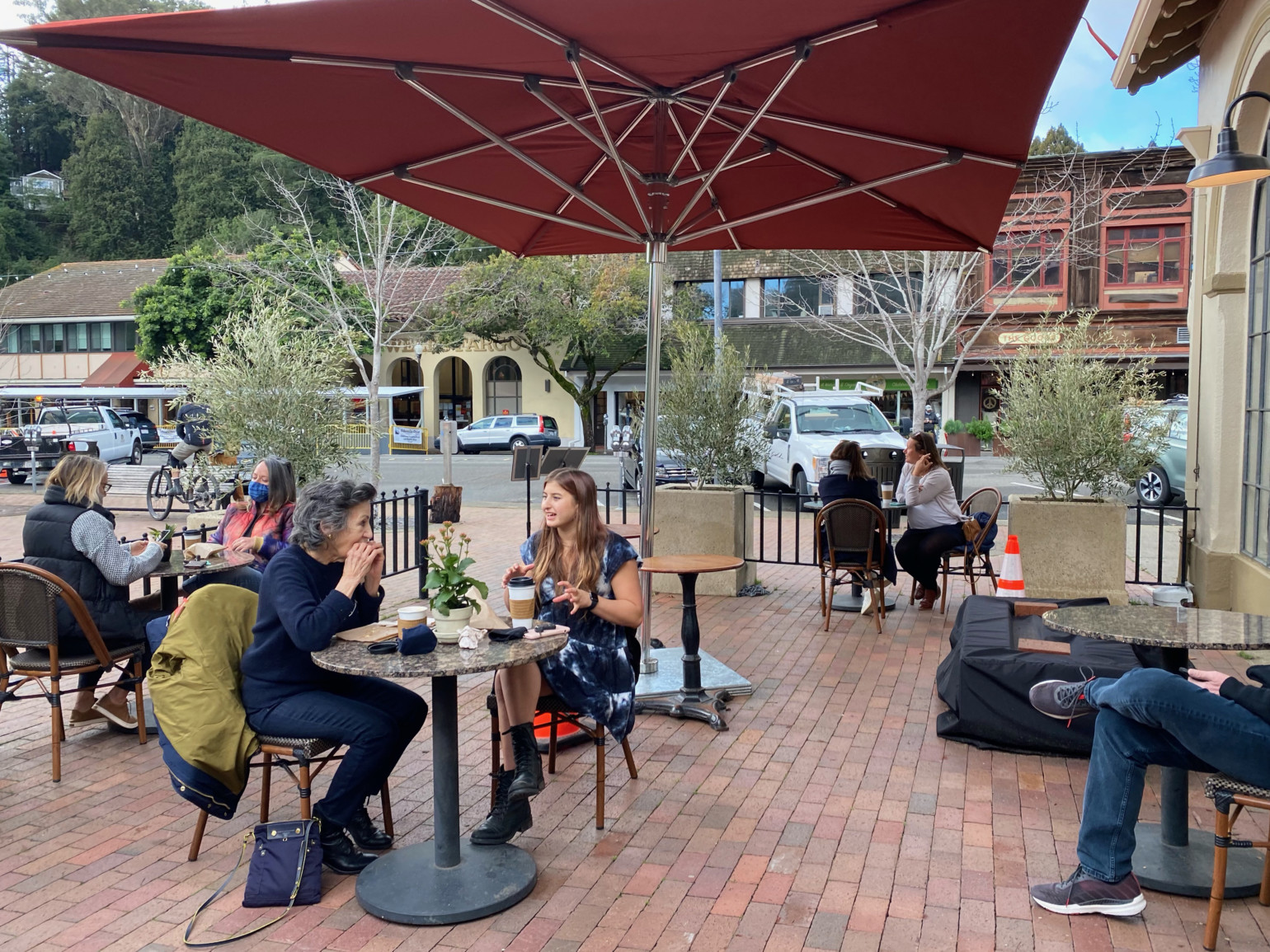 Mill Valley Depot Cafe, Al Fresco Dining