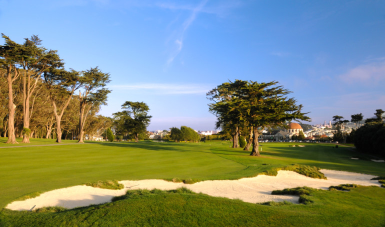 Presidio golf course, golfing in the bay area