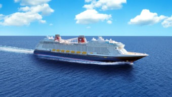 Disney Cruise Ship exterior