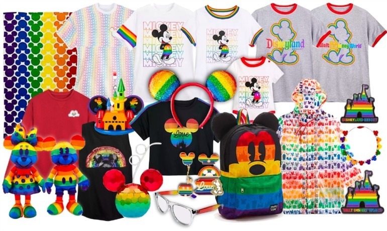 Disney Rainbow Collection Pride Month