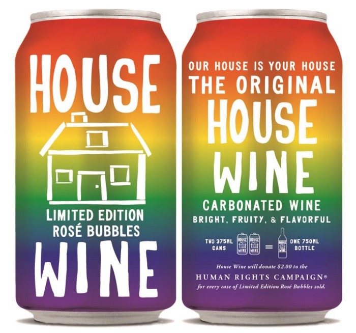 House Wine Pride Month Can 
