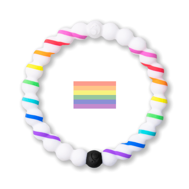 Pride Stripe Lokai bracelets pride month