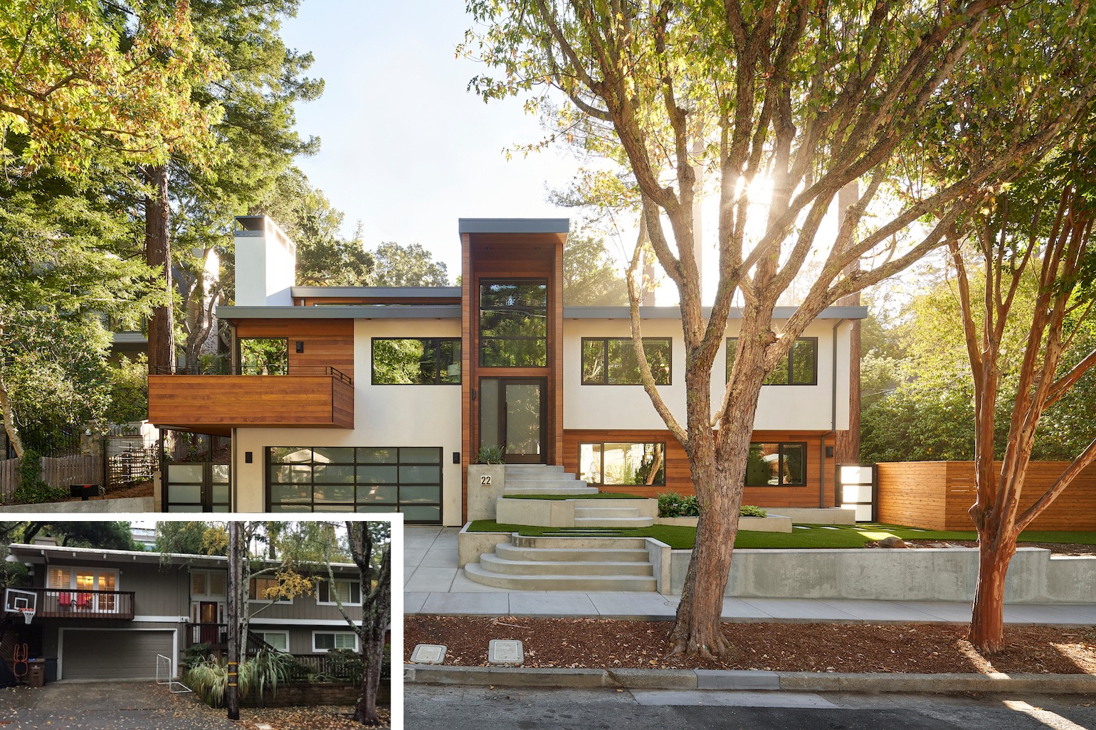 lochte architecture larkspur house before and after