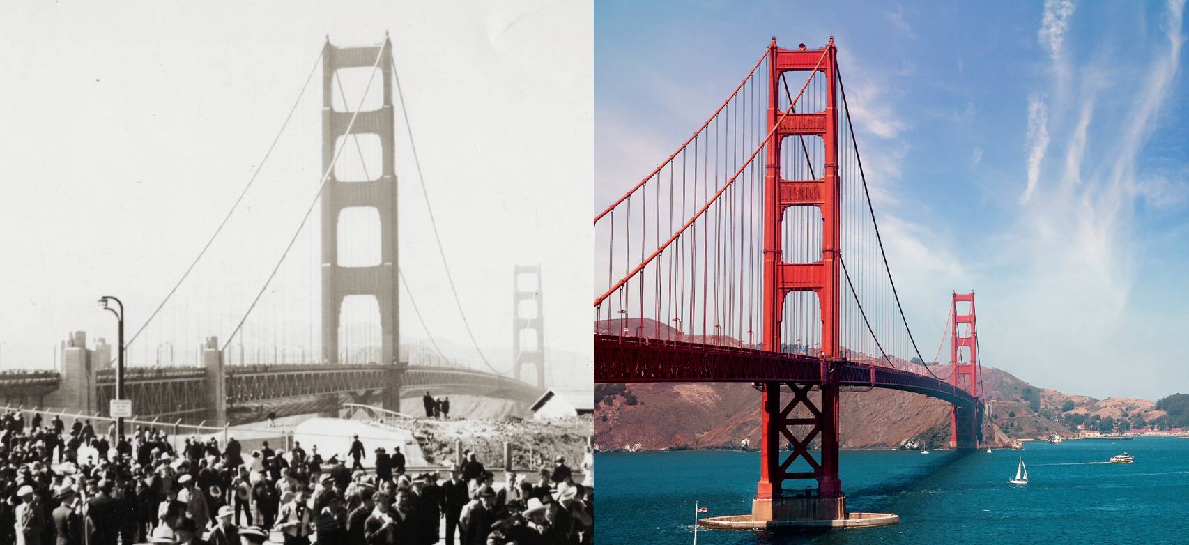 The Golden Gate Bridge, Then and Now: The Bridge Turns 85 - Marin Magazine