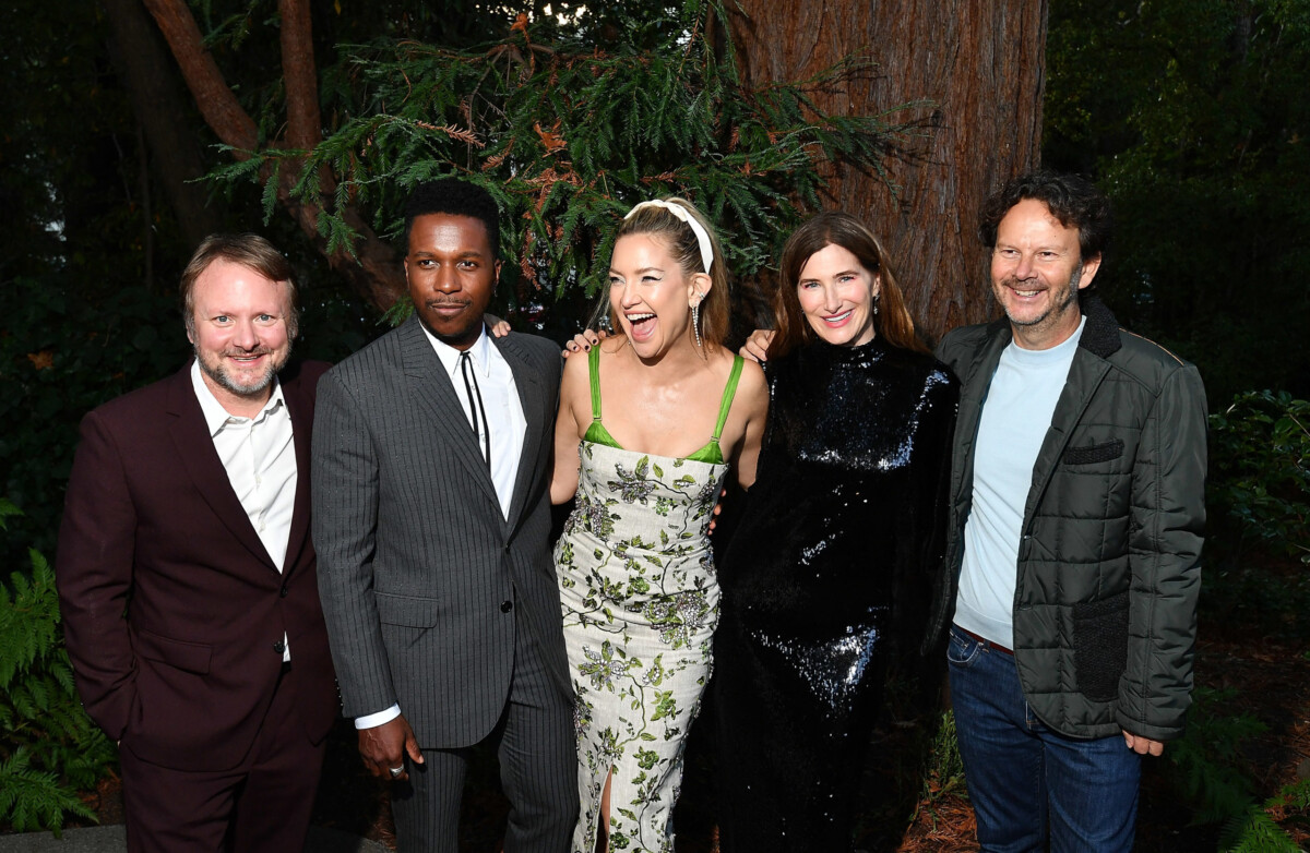 Mill Valley Film Festival Opening Night, Best Film Festival Marin, Rian Johnson, Leslie Odom Jr., Kate Hudson, Kathryn Hahn and Ram Bergman attend the Opening Night Mill Valley Film Festival: GLASS ONION: A KNIVES OUT MYSTERY at the Outdoor Art Club on October 6, 2022 in Mill Valley, California