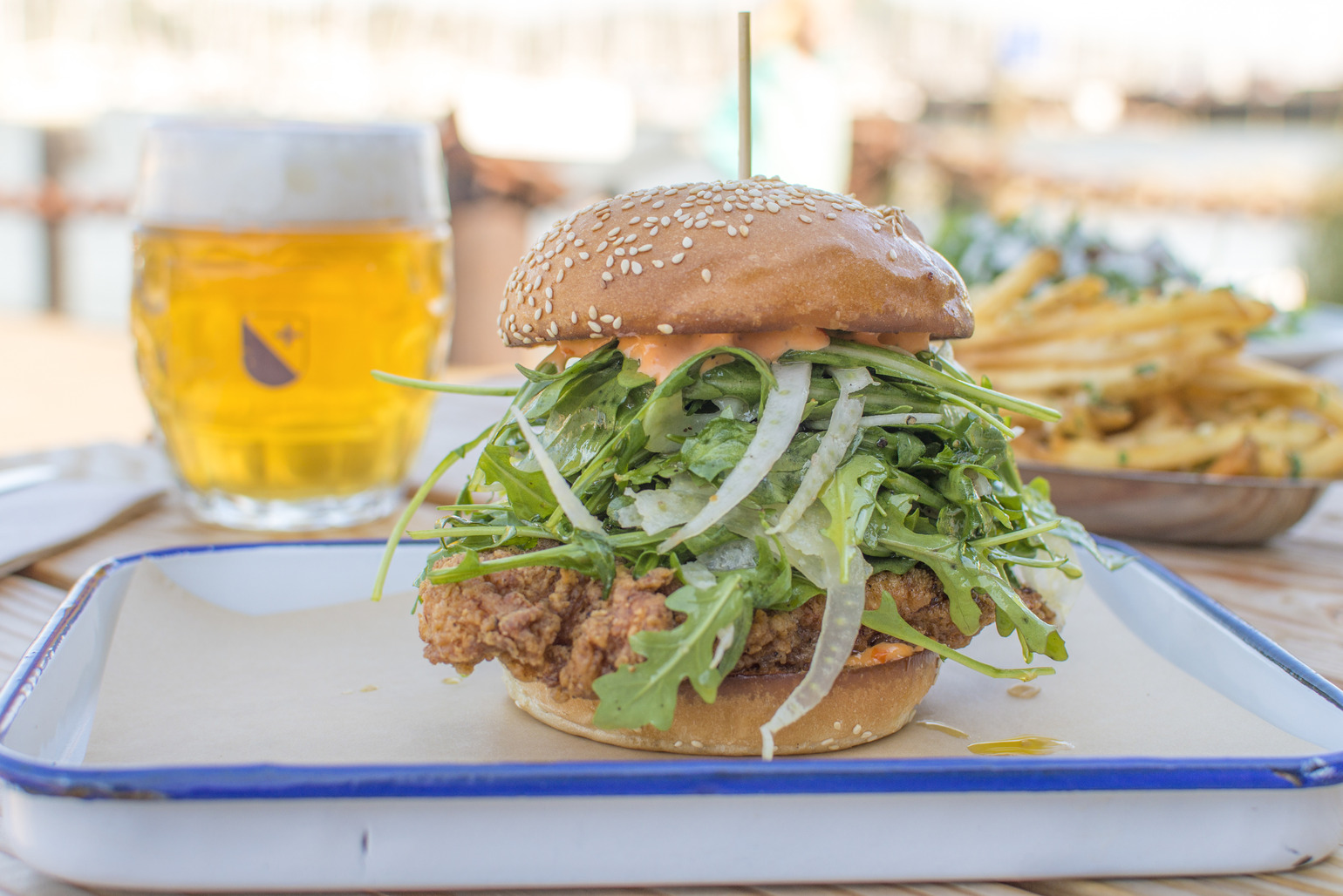The Joinery, Sausalito Fried Chicken Sandwich