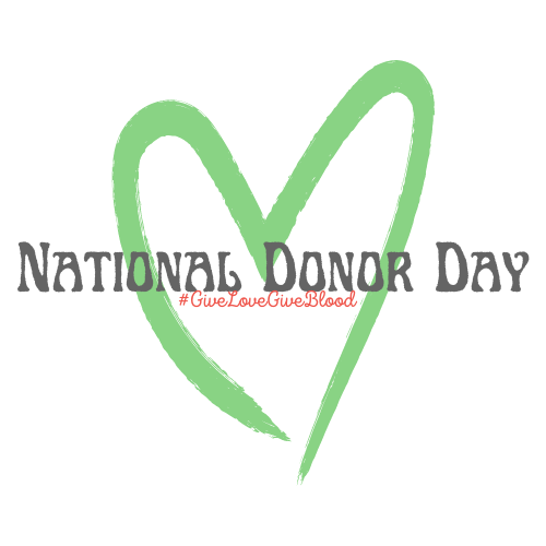 National Donor Day Logo