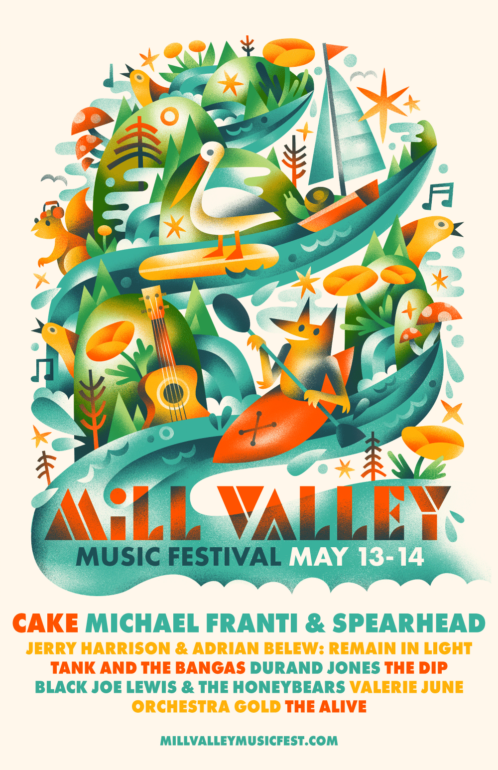 Mill Valley Music Festival Poster