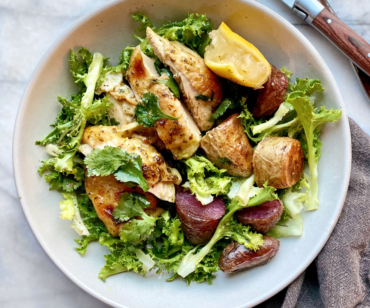 Warm Chicken and Fingerling Salad