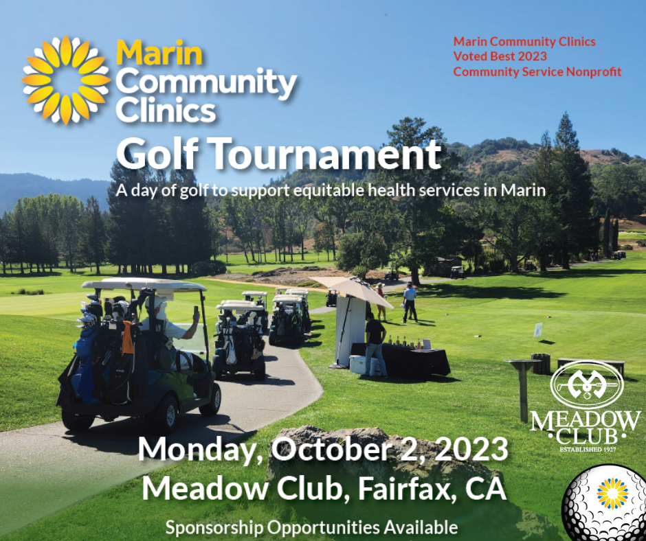 Marin Community Clinics Golf Tournament