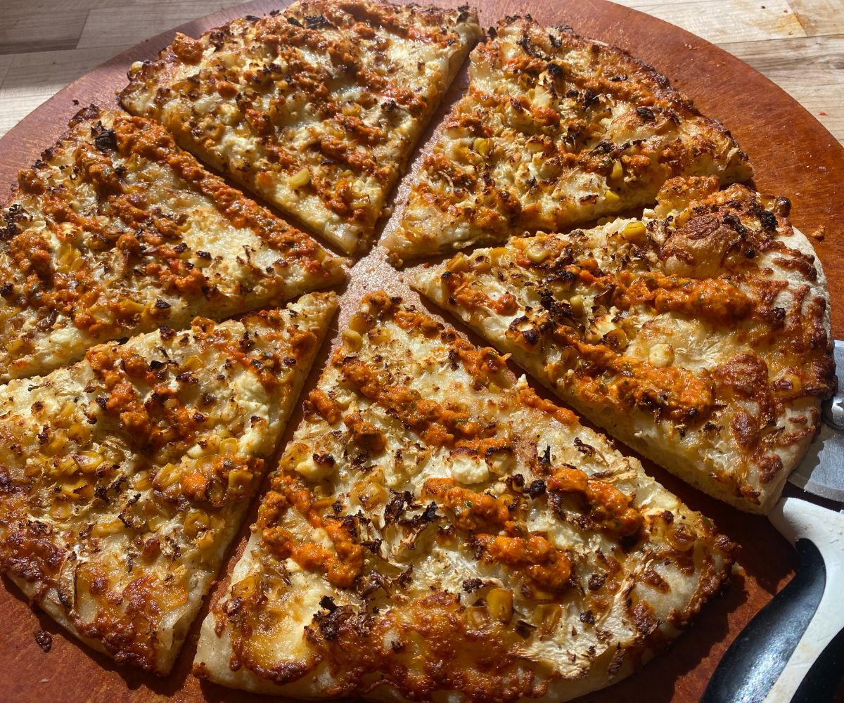 Arizmendi Bakery, Corn Pizza