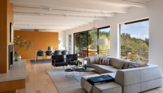 A Home With Soothing Hues and a Refined Aesthetic Creates a Warm Welcome in Mill Valley