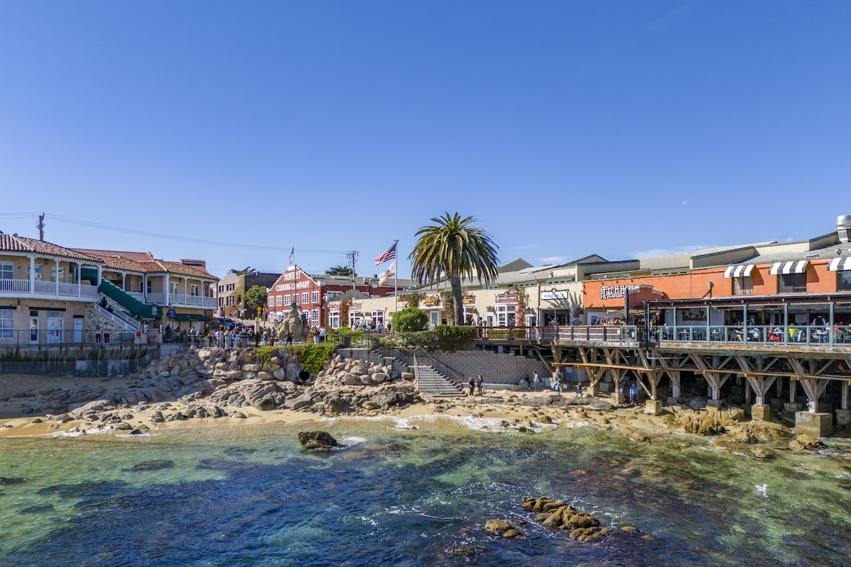 McAbee Beach and Steinbeck Plaza
