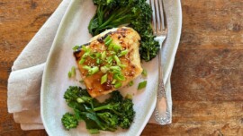 Miso Glazed Halibut