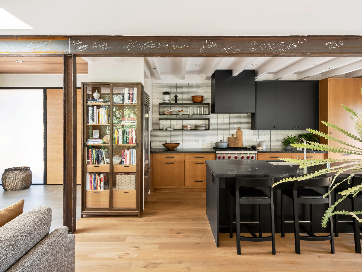 Larkspur home interior