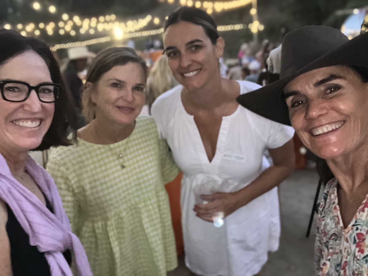 Colleen Geiger, Mimi, KK Staple and Victoria Cressman at Marin Foster Care