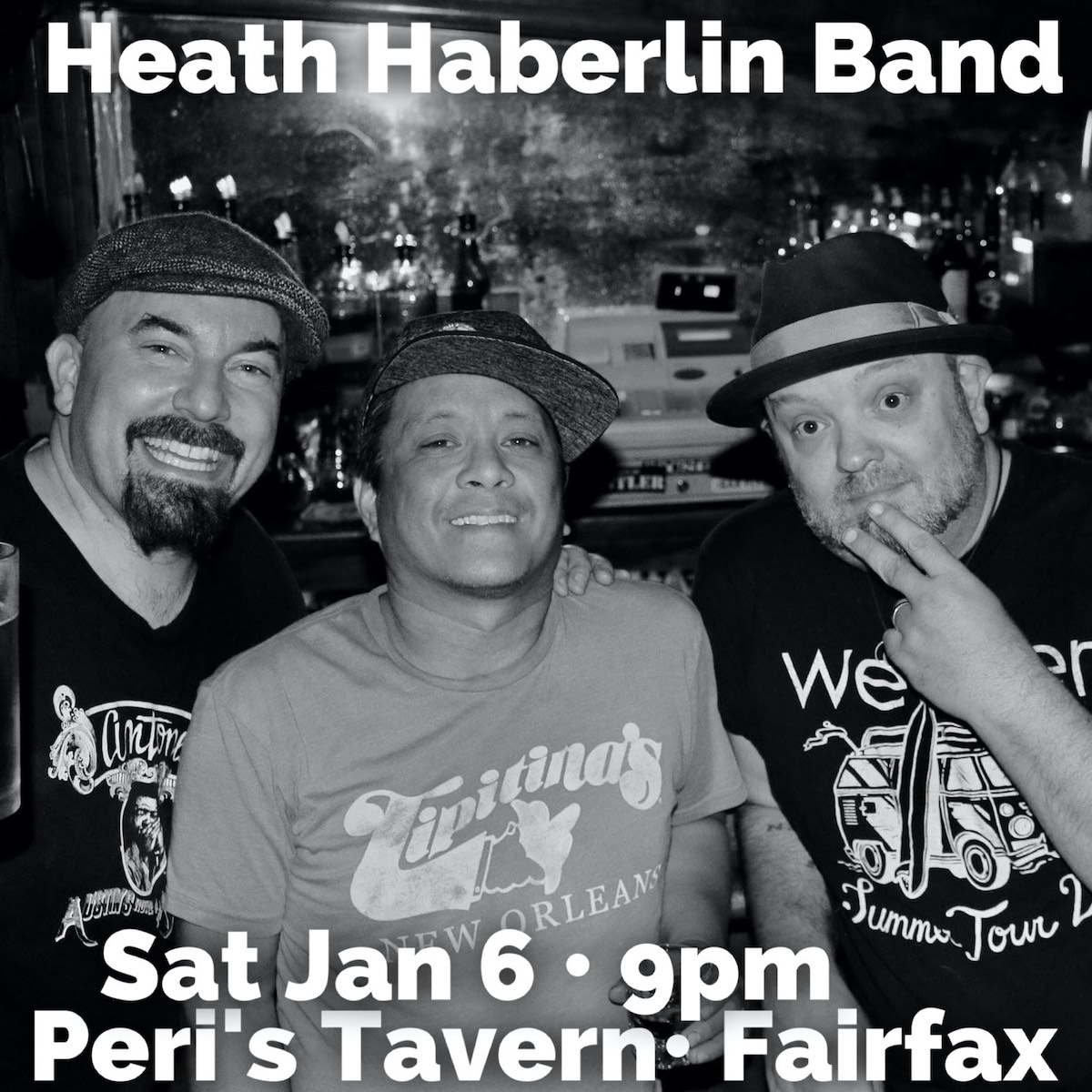 Heath Haberlin Band Live Music Marin January