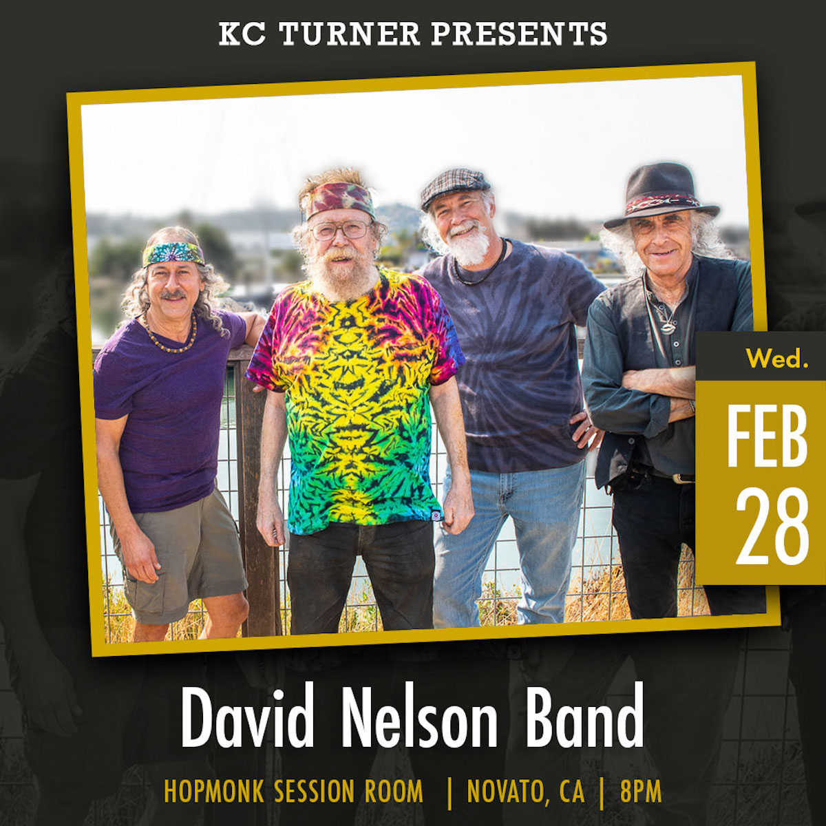 David Nelson Band playing at Hopmonk Novato in February. 