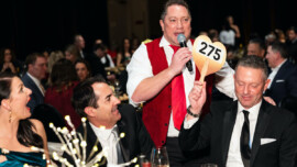Live Auction at valentines ball