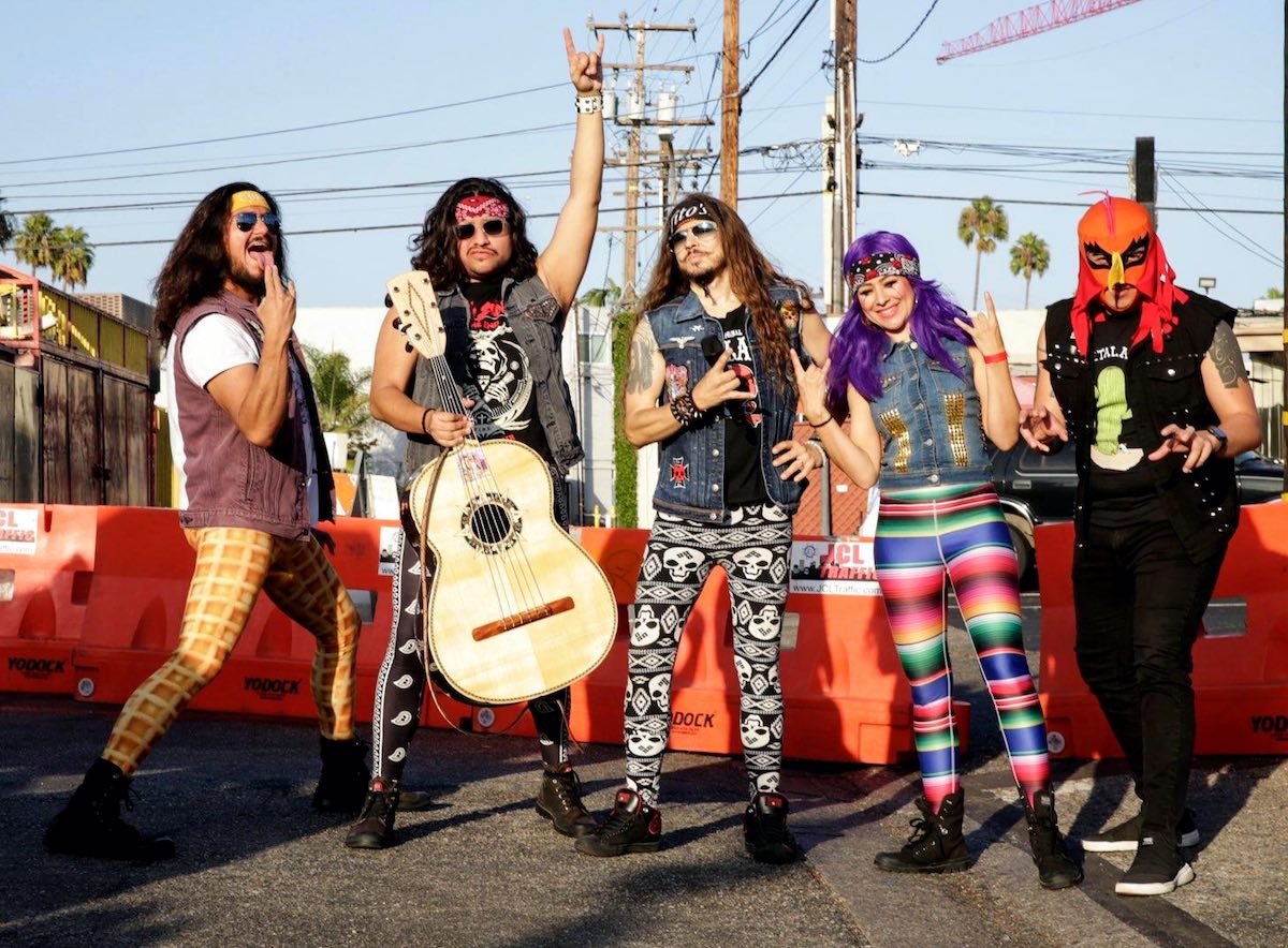 Members of Metalachi pose, coming to play live music in Marin this March. 