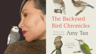 Marin's Amy Tan Talks (and Illustrates) Birds in her New Book, "The Backyard Bird Chronicles"