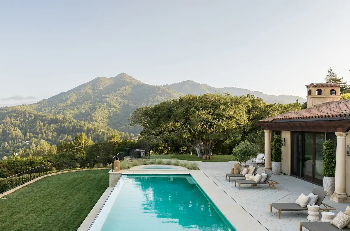 Mediterranean Kentfield Home View