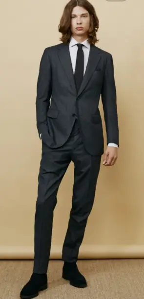 Slim Fitting Suit