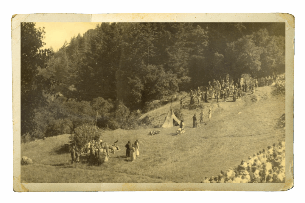 A stock image of an old photograph.