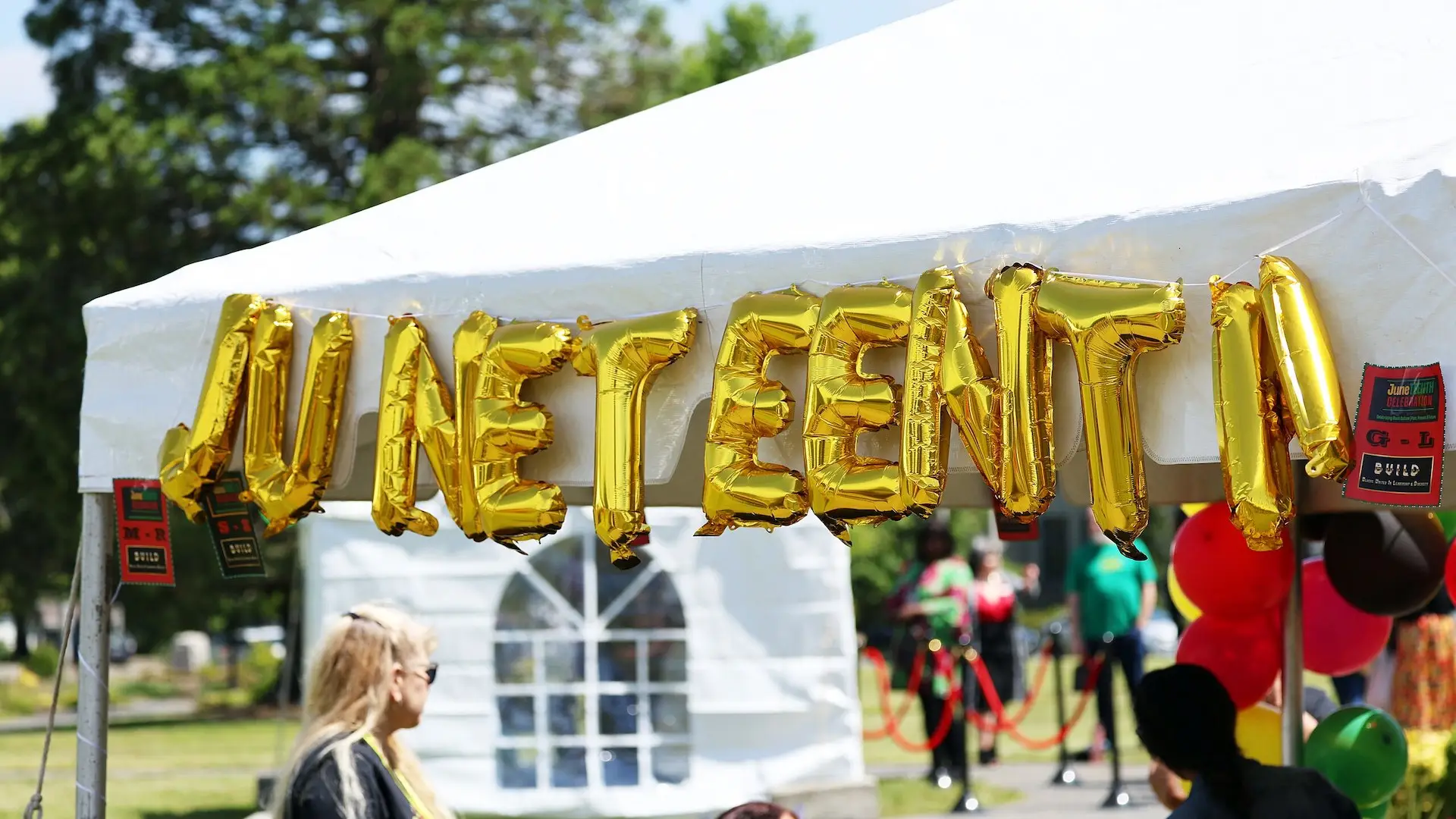 Juneteenth balloons