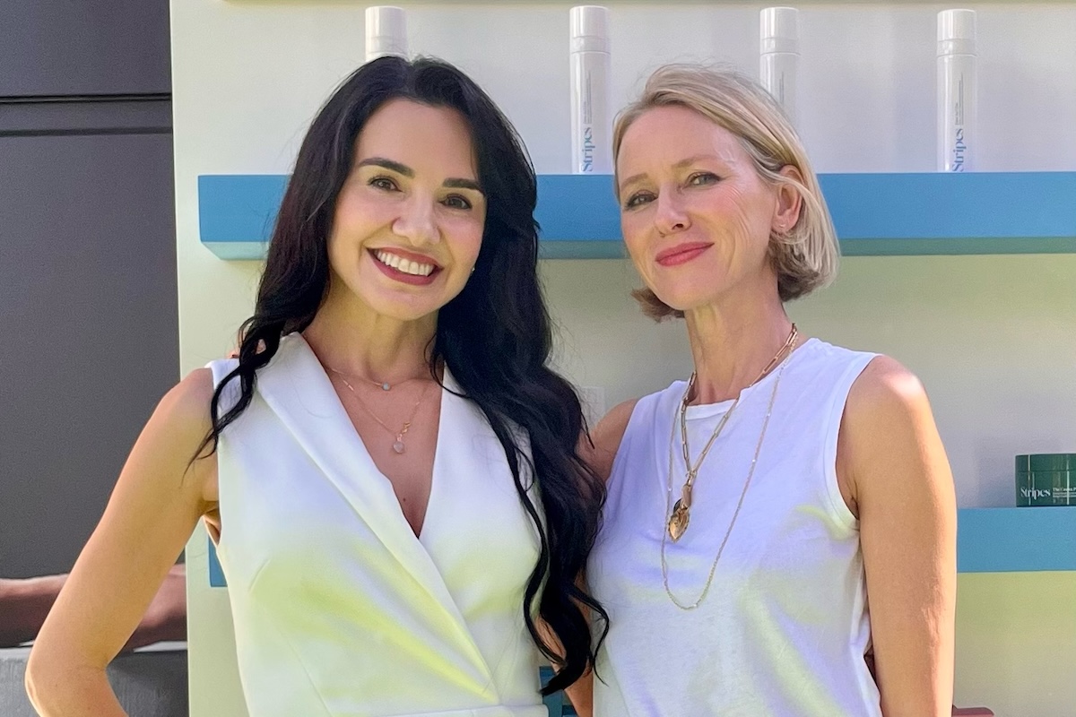 Sarvenaz Zand MD, pictured with actress Naomi Watts