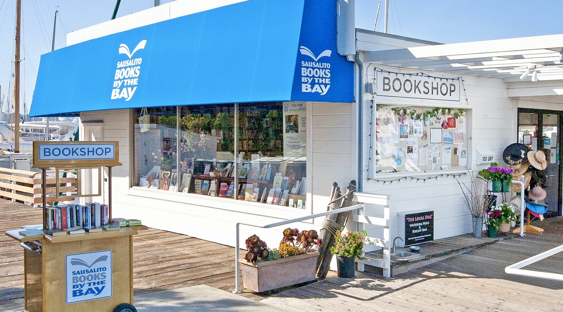 Sausalito Books by the Bay storefront