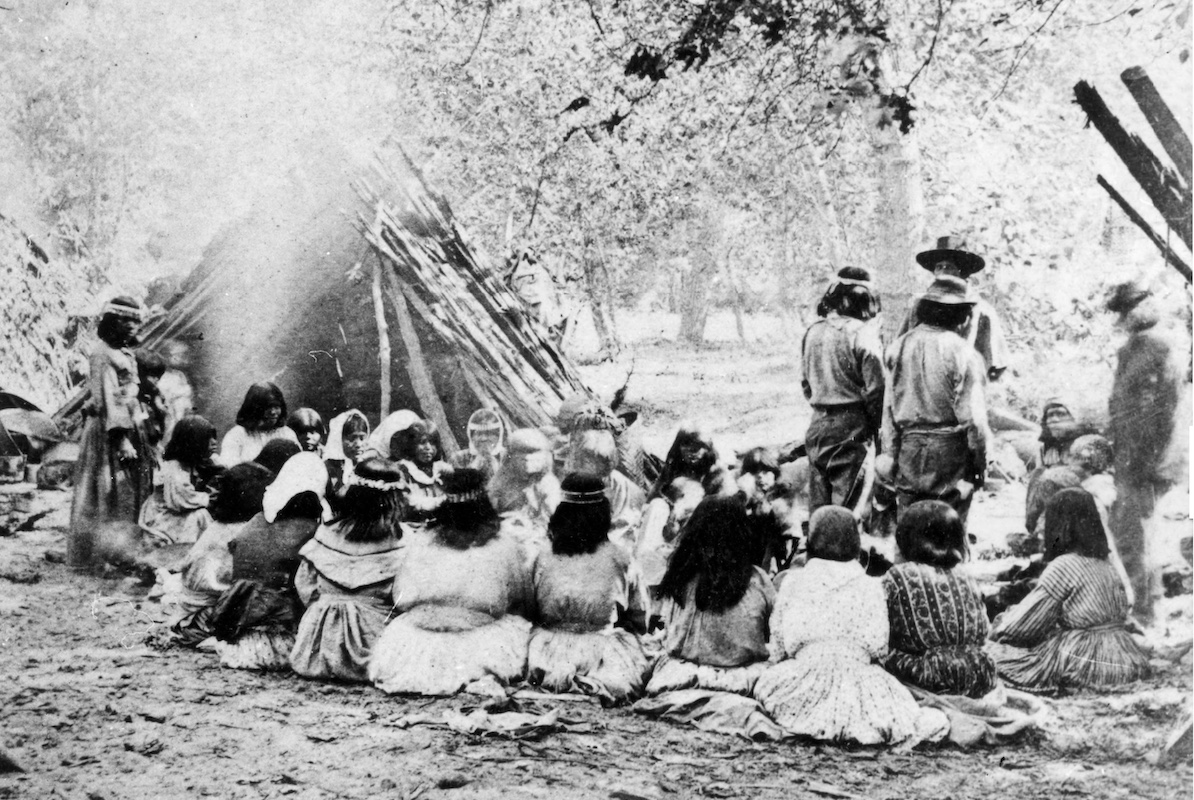 Miwok camp