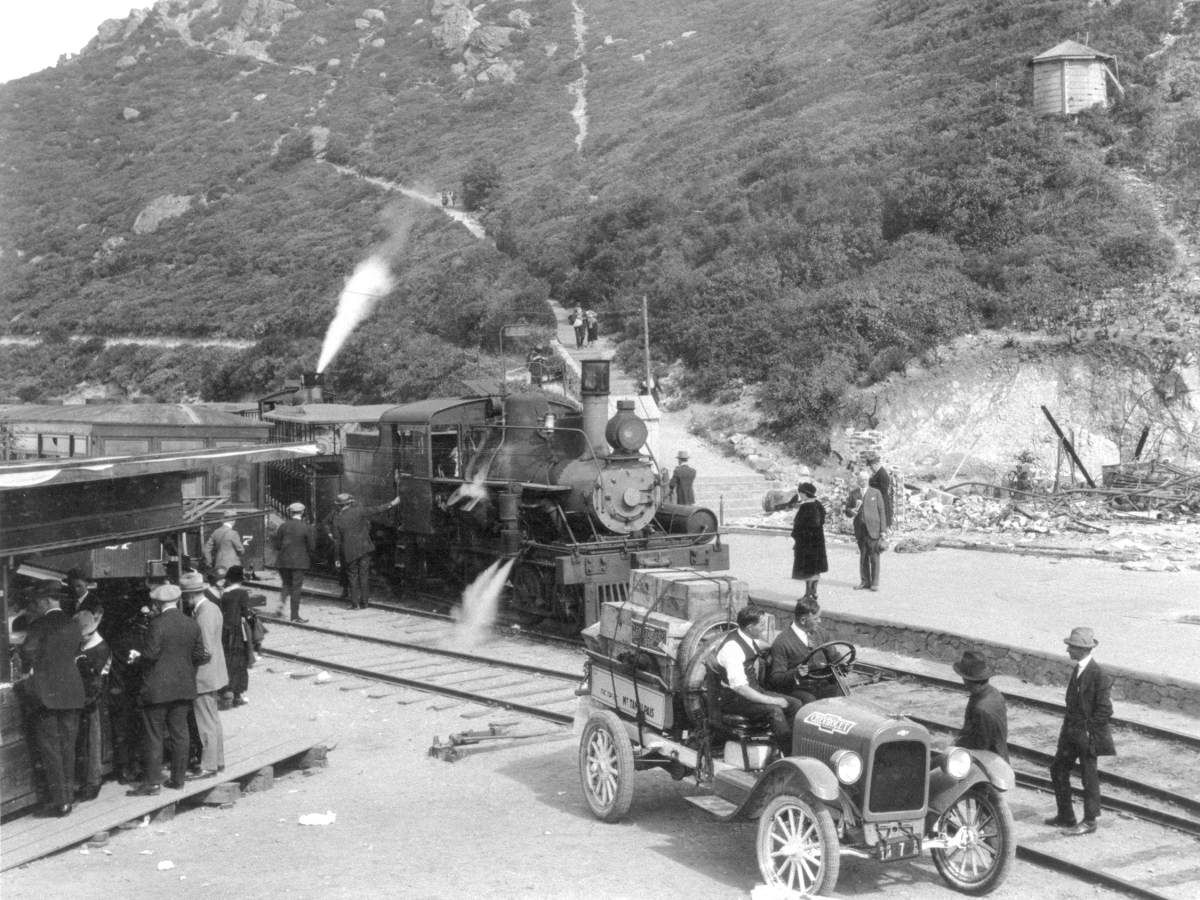 misha and puff railroad パロマワンピ　4-5y When Marin Was Home to the Mt. Tamalpais & Muir Woods Scenic