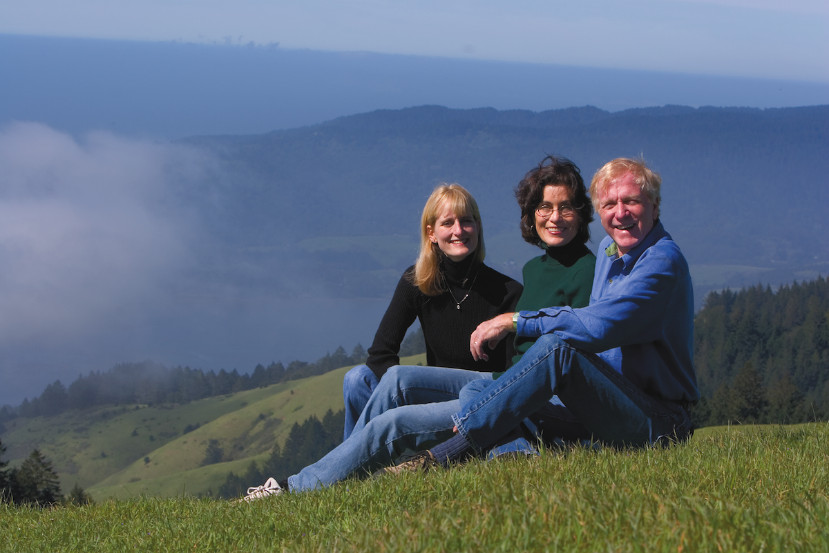 Lisa, Jim and Nikki on Mt. Tam